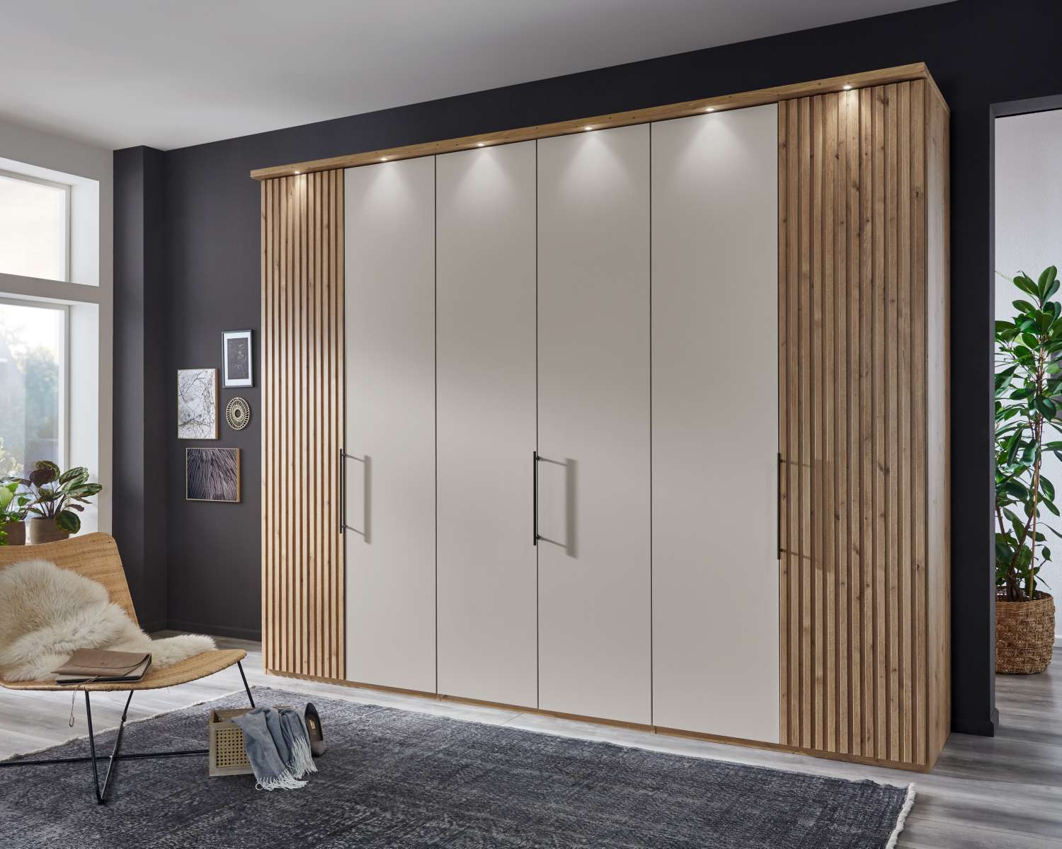 Draaideurkast Elegance Lattice