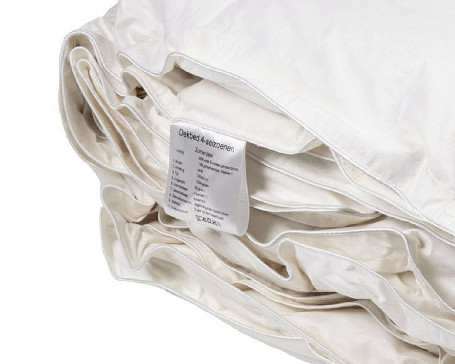 4 seizoenen dekbed 90% ganzendons