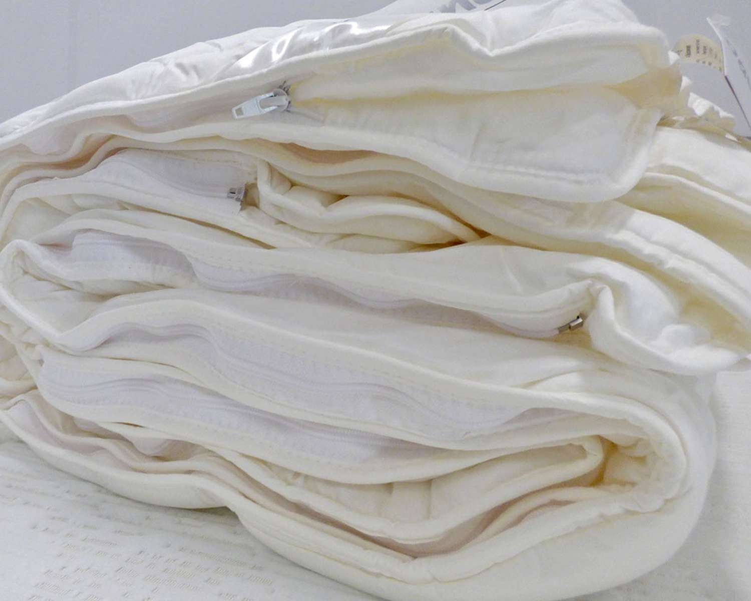 4-seizoenen opruimings dekbed  Dauna Soft opgevouwen