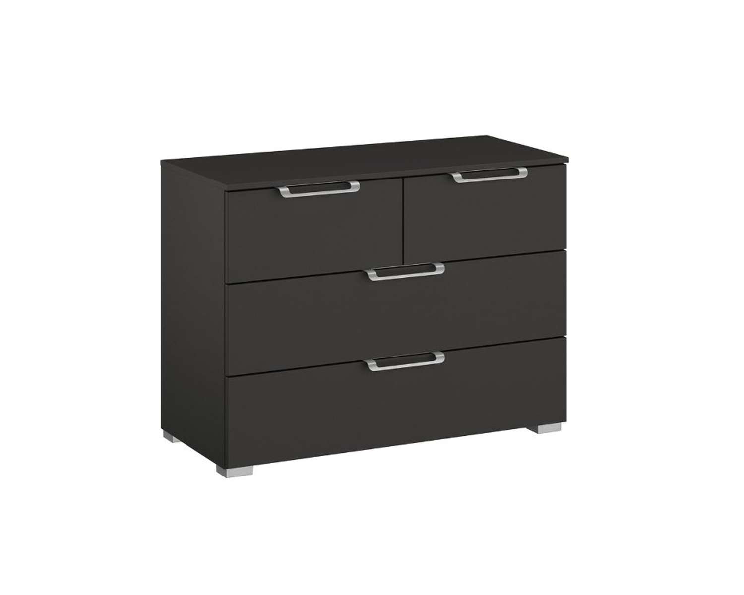 Commode grafiet met 4 laden