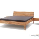 Bed tweepersoons met nachtkastjes