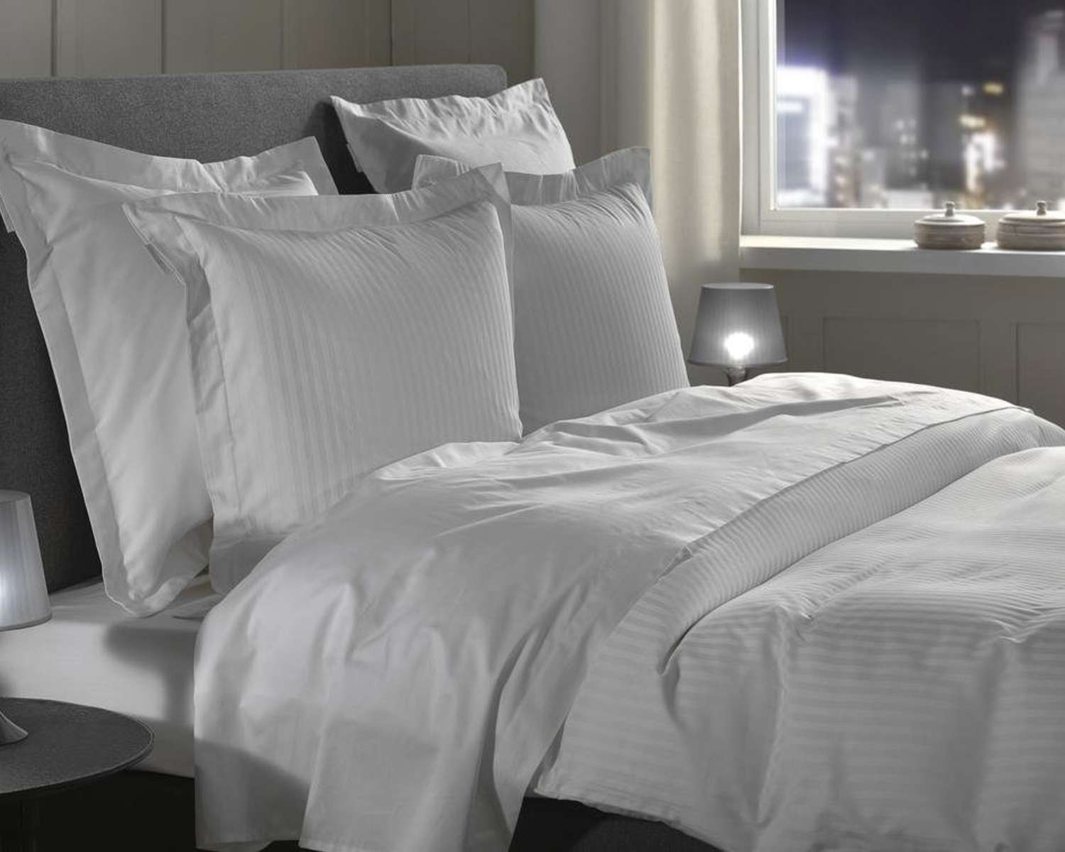 Uni Linea Wit met kussens