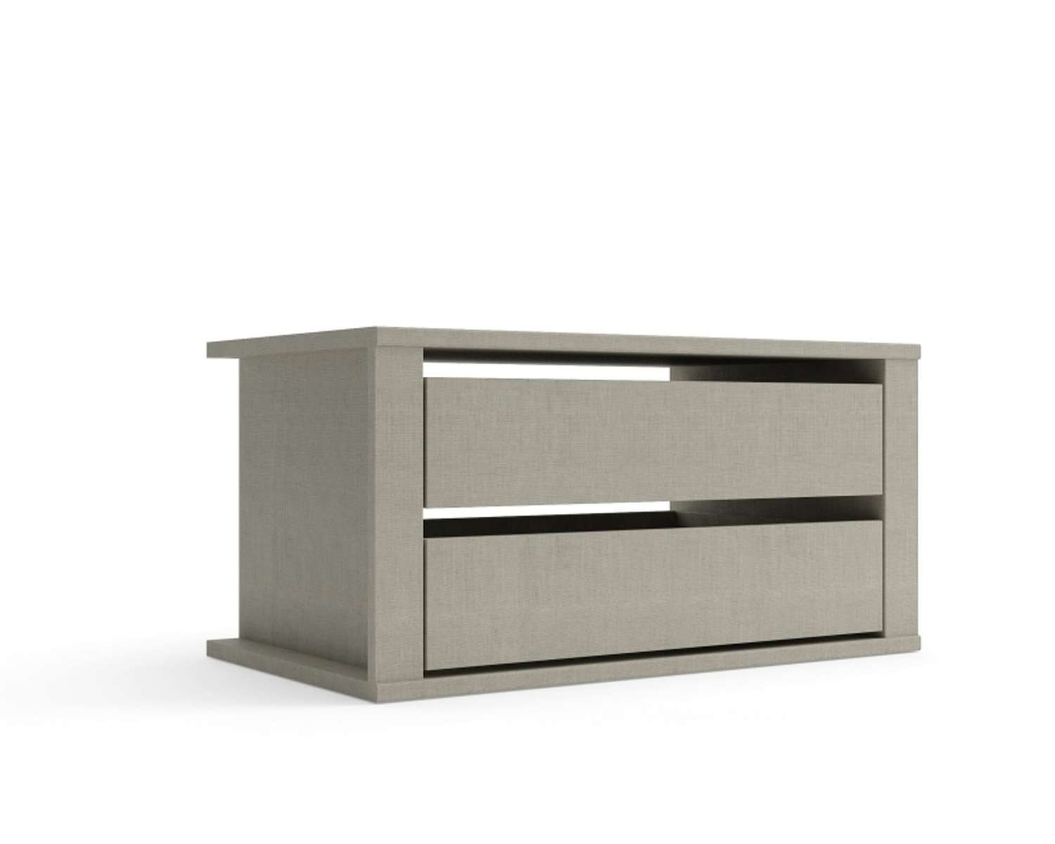 Softclose ladenblok 2 laden blanco