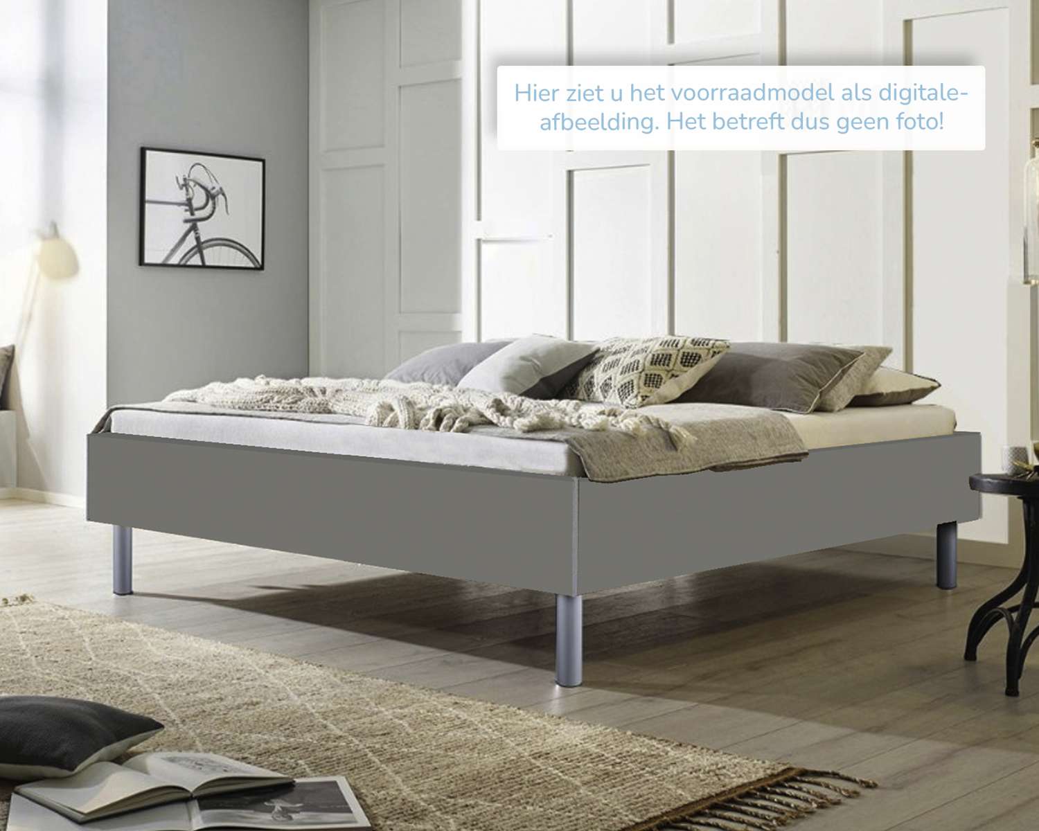 Voorraadmodel tweepersoonsbed Royal Seattle 140x210 cm