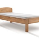 Massief eiken houten seniorenbed met laag voeteneind