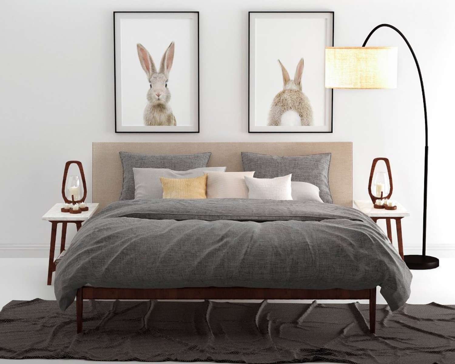 Dekbedovertrek Effen antraciet Dekbedovertrek Effen antraciet