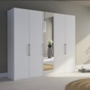 Room witte draaideurkast Easyline