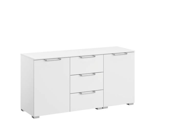 Kleine combi commode met 3 laden en 2 deuren