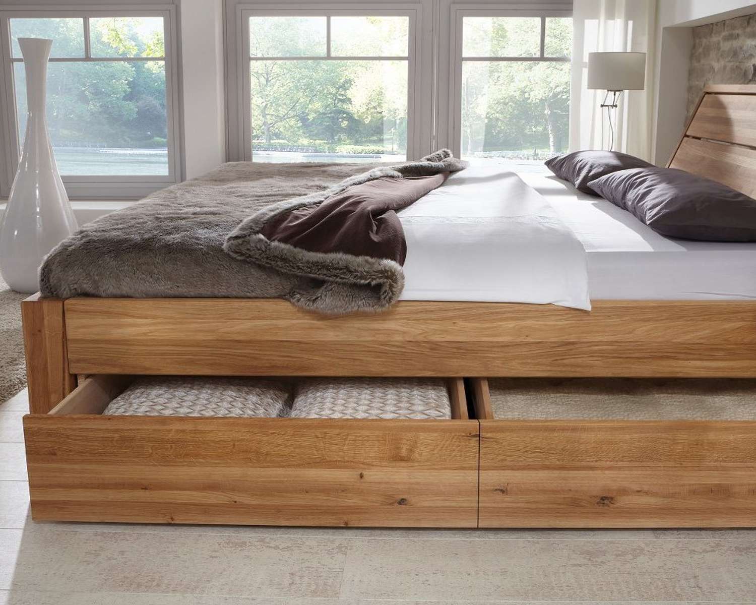 2 bedladen houten bed Kopenhagen 2 bedladen houten bed Kopenhagen