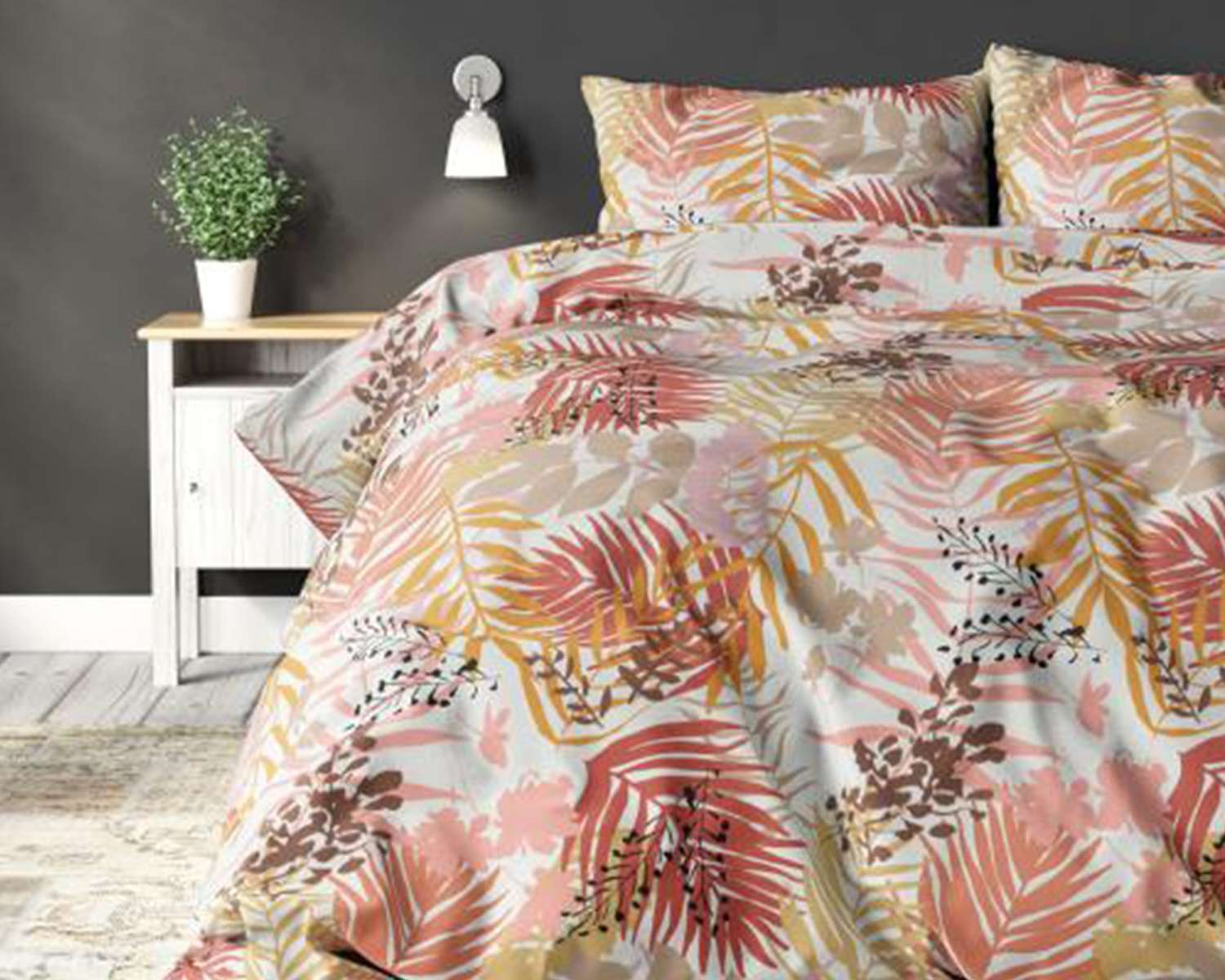 Dekbedovertrek Gebladerte geheel Dekbedovertrek Gebladerte geheel