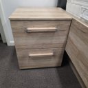 Nachtkastje wild eiken 40cm breed