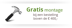 gratis montage en bezorging