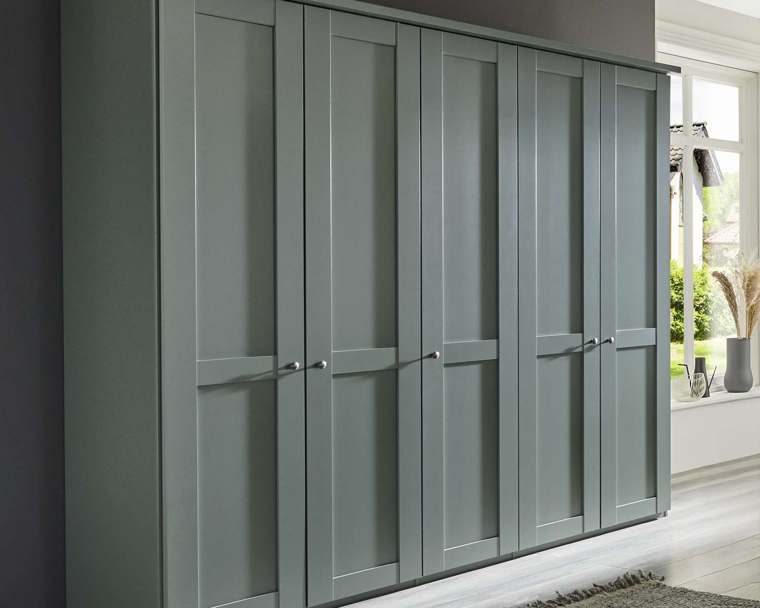 Draaideurkast Comfort Rustic Eucalyptus groen Draaideurkast Comfort Rustic Eucalyptus groen
