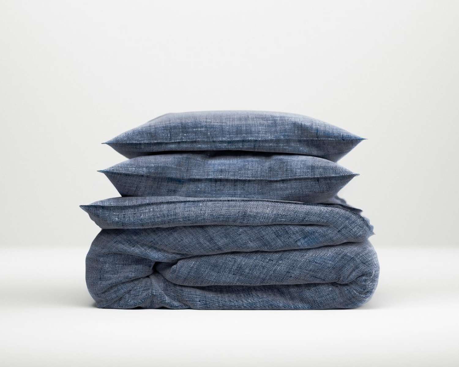 Effen Blauw dekbedovertrek Effen Blauw dekbedovertrek