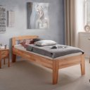 Houten bed Texas II met een laag voeteneind