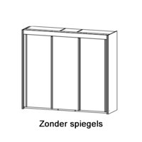 Met 3 glasdeuren