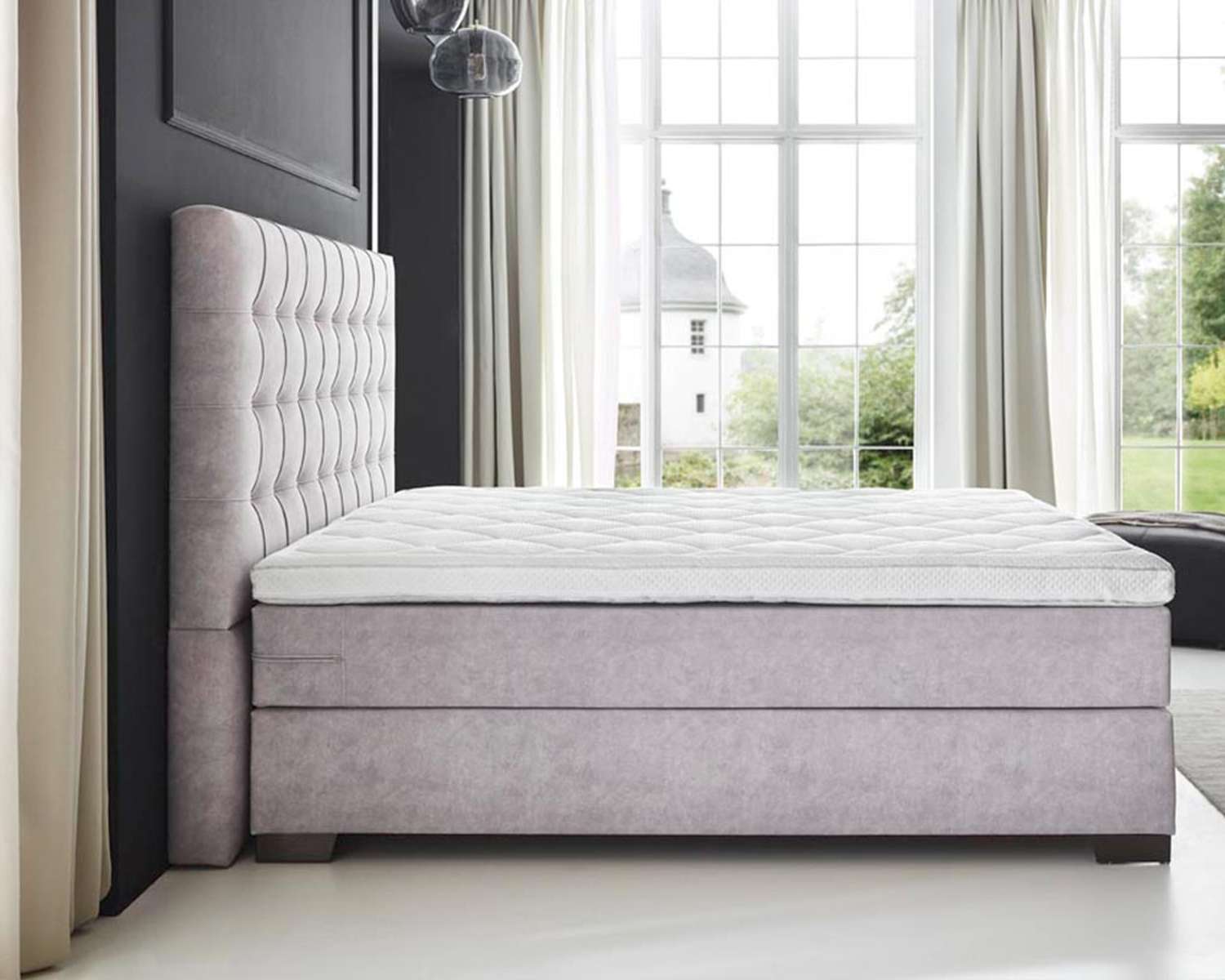 Boxspring Boxspring Bella zijkant