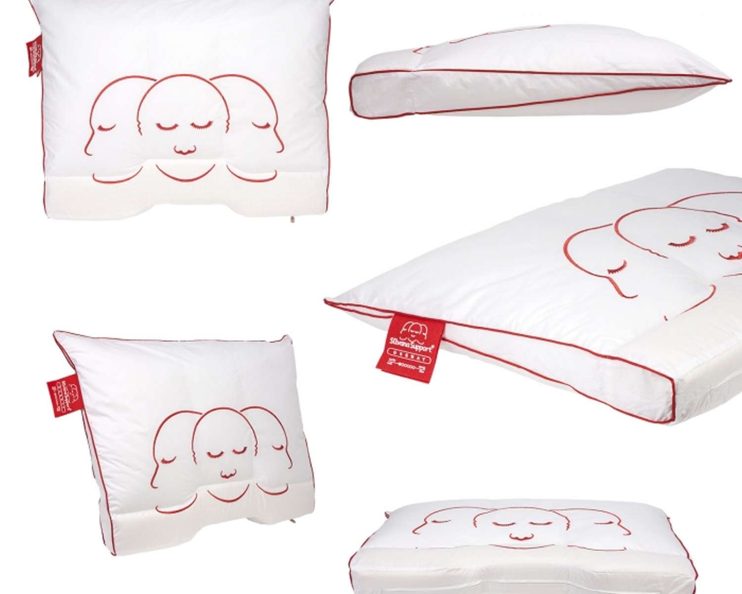 Silvana support kussen Grenat Silvana support kussen Grenat