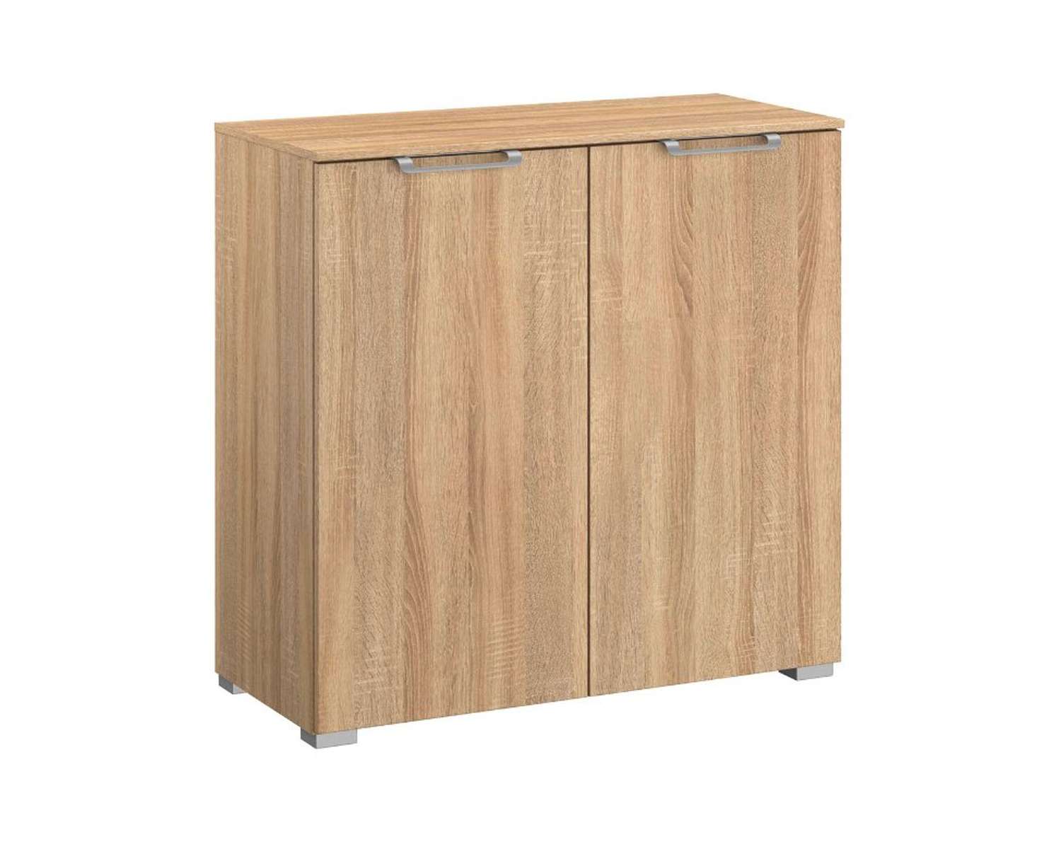 Zand eiken deurcommode 80cm hoog