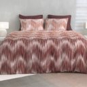 Dekbedovertrek Terra wave op bed voeteneinde