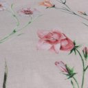 Dekbedovertrek Roze bloemen oase detail