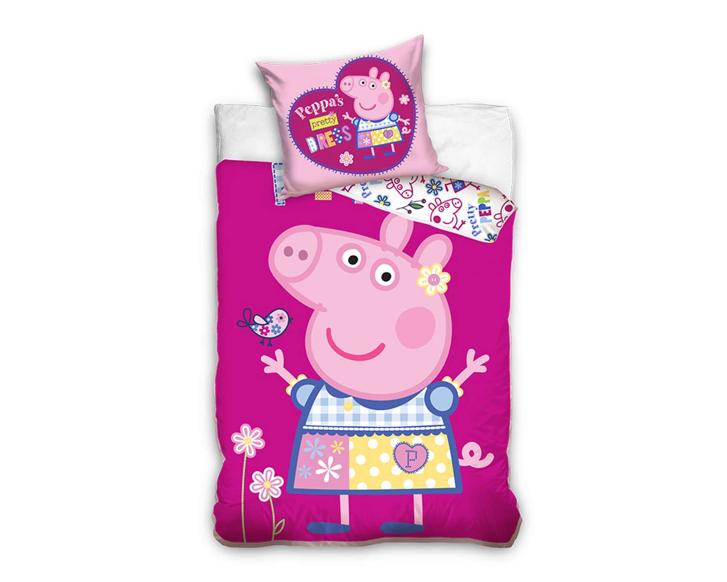 Kinder dekbedovertrek Peppa Pig