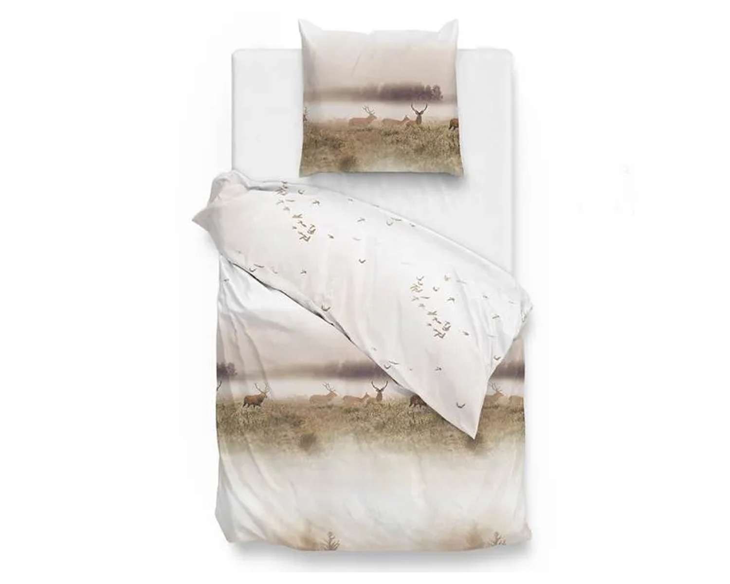 Dekbedovertrek Bloesem blauw 1 persoons Dekbedovertrek Bloesem blauw 1 persoons