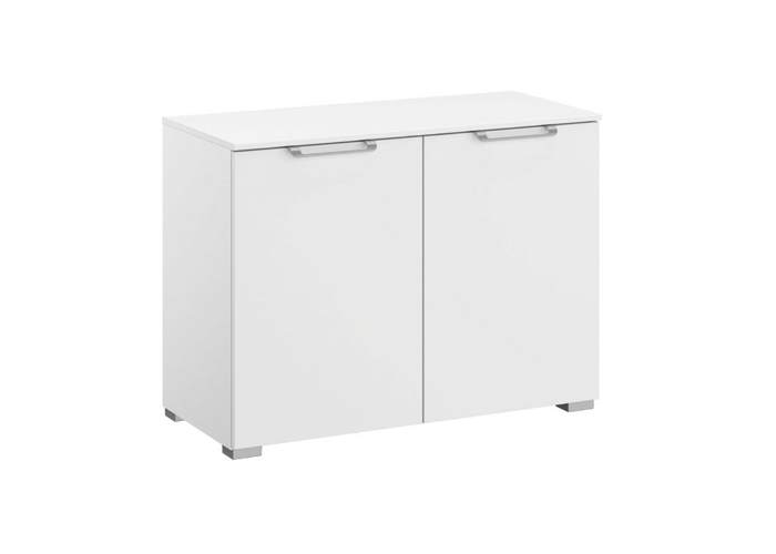 Witte deurcommode 62cm hoog