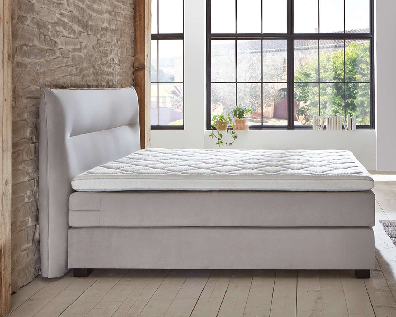 Boxspring Silas zijkant Boxspring Silas zijkant