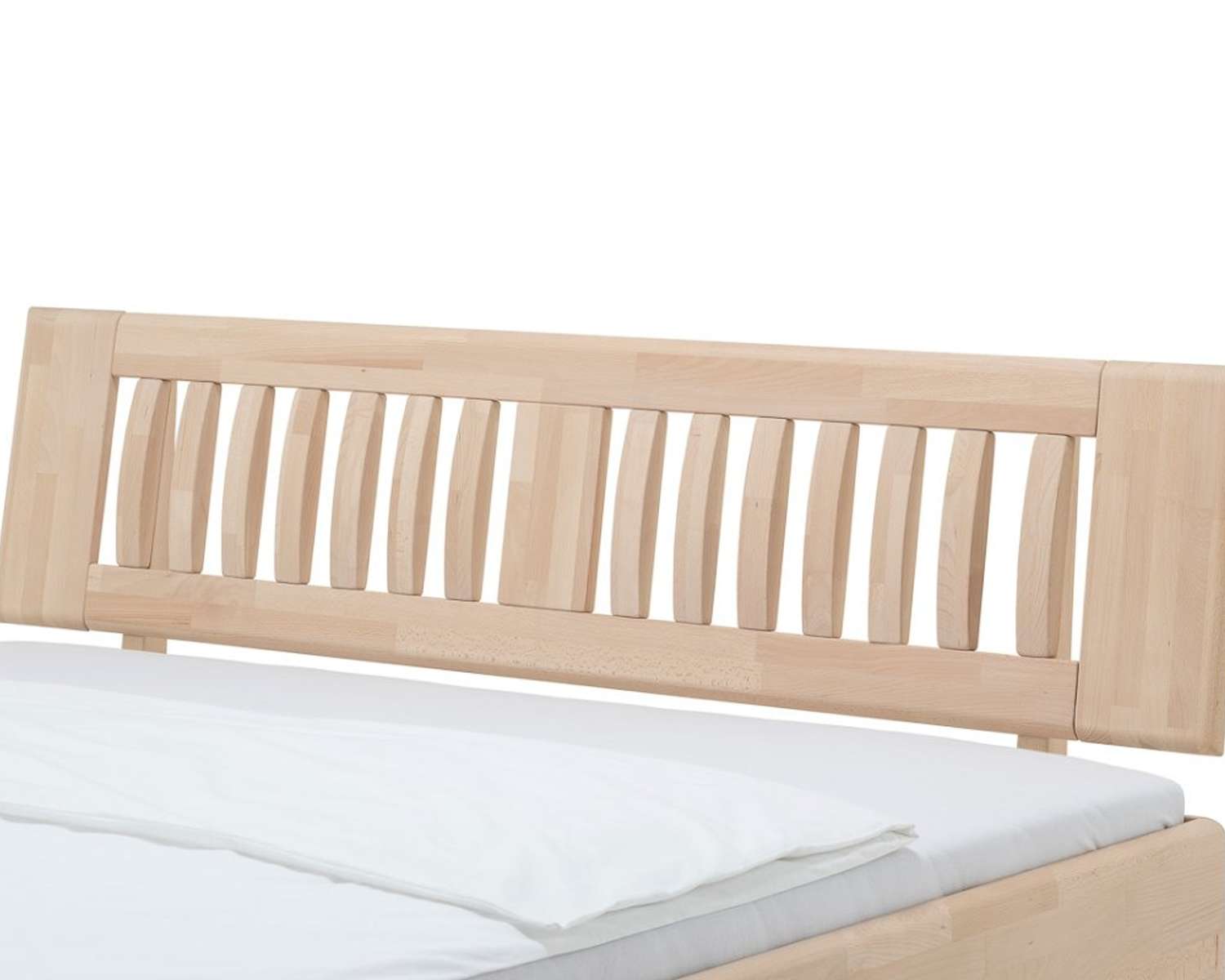 Detail hoofdbord Job beuken natuur geolied