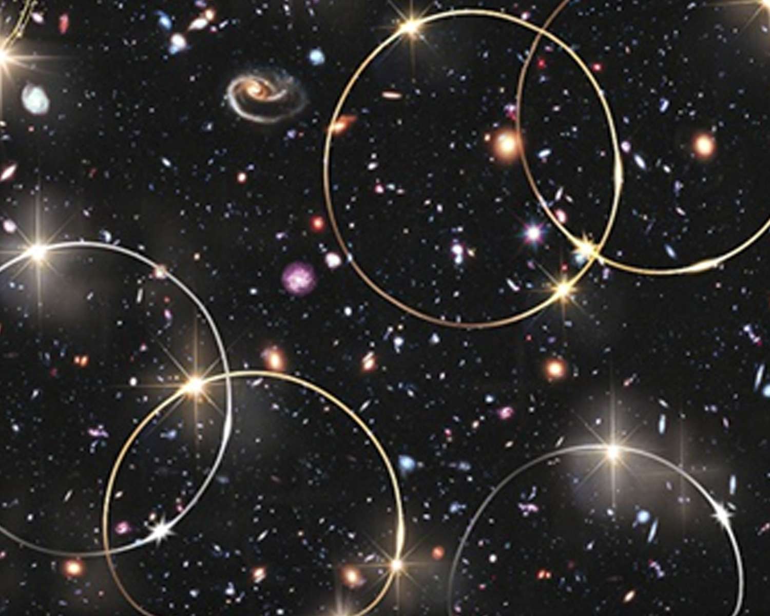 Dekbedovertrek Planeten detail