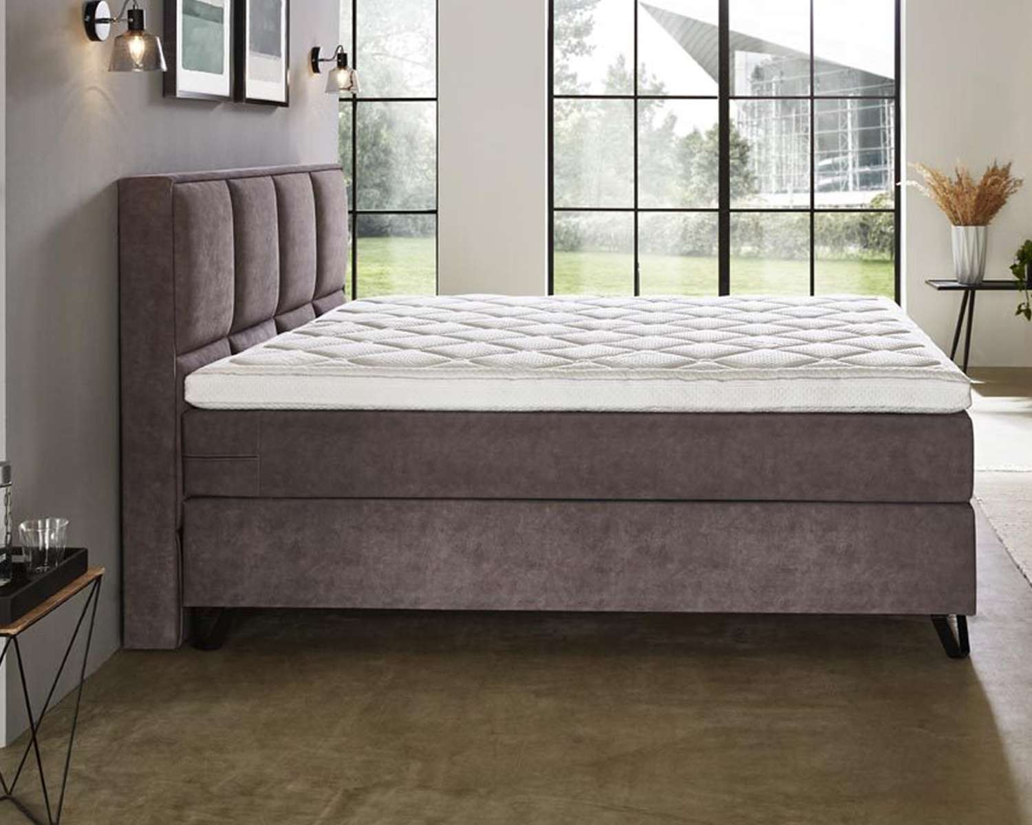 Boxspring Franklin zijkant Boxspring Franklin zijkant