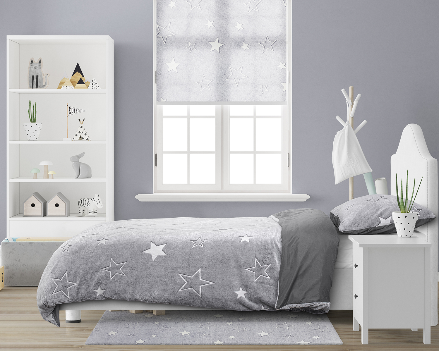 Zacht dekbedovertrek met sterren Zacht dekbedovertrek met sterren