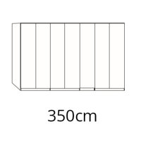 350cm breed 7 deuren