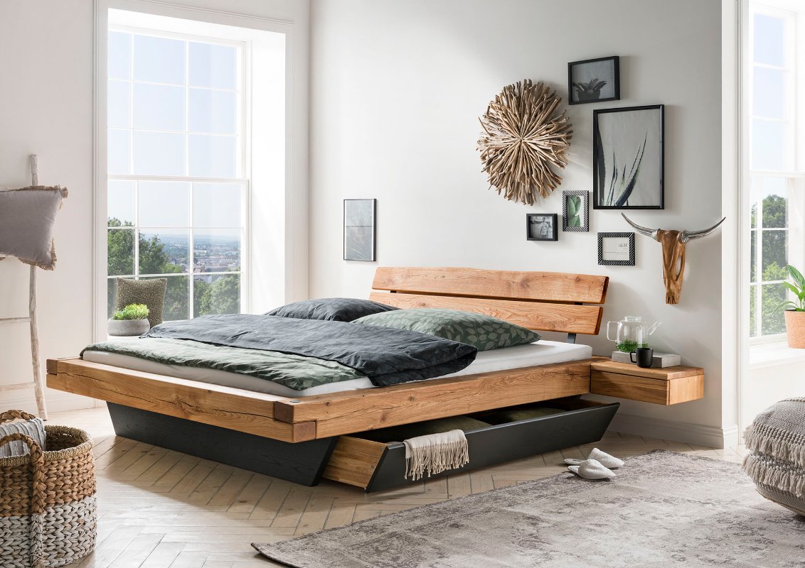 Bedframe met lades