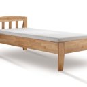Massief eiken houten bed op comforthoogte