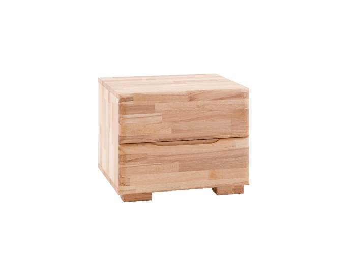 Houten nachtkastje kern beuken geolied