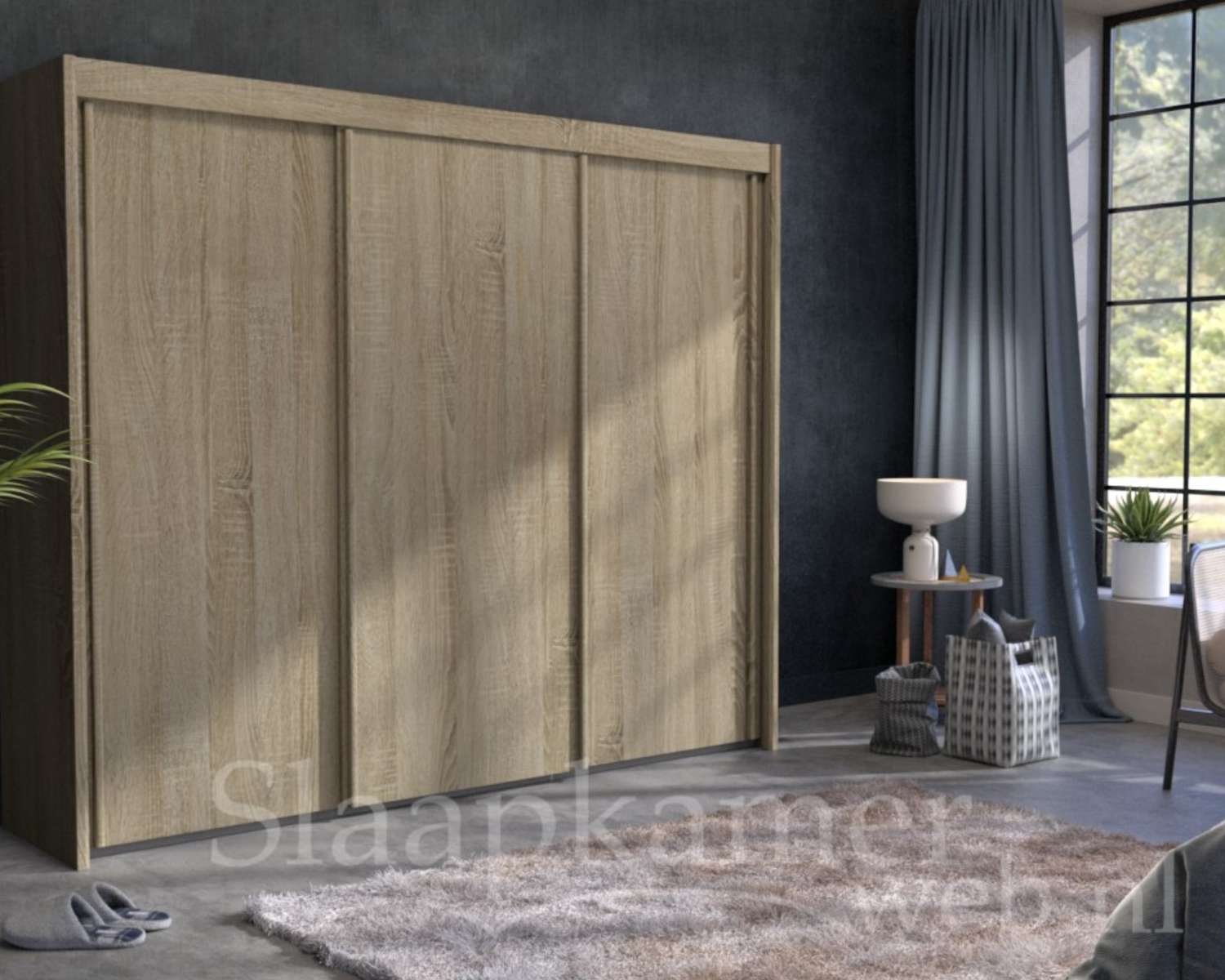 Voorraadmodel 280x235cm zand eiken