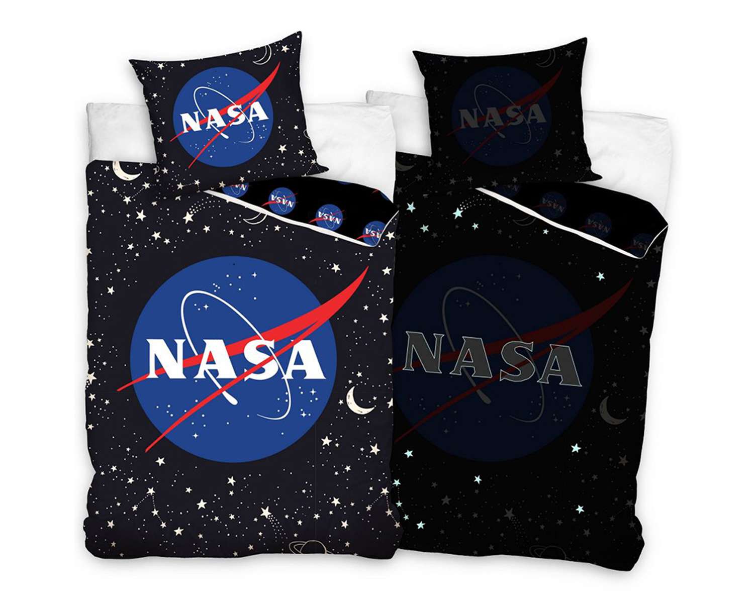 Kinder dekbedovertrek NASA Glow In The Dark