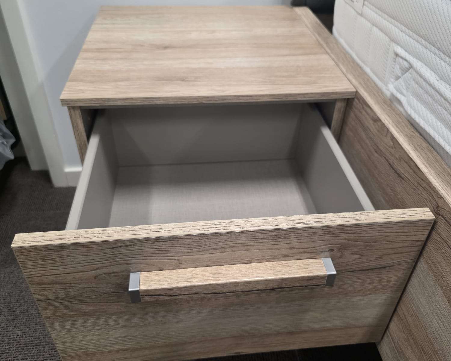 Nachtkastje wild eiken open Nachtkastje wild eiken open