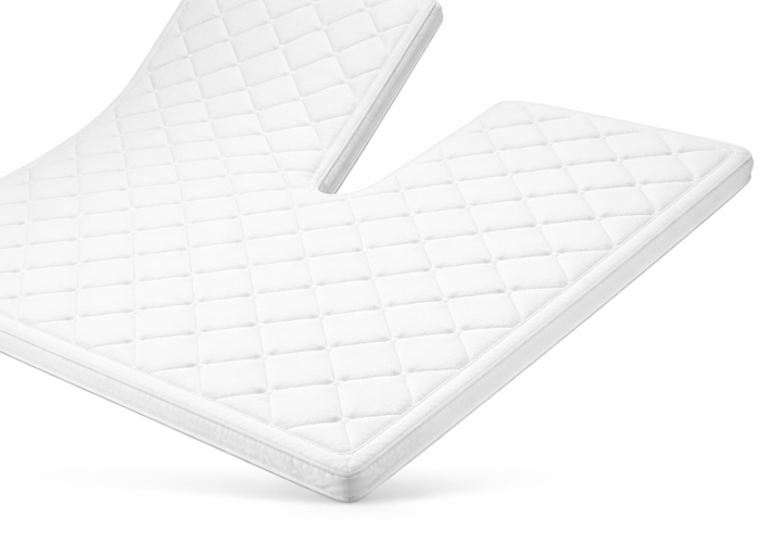 Koudschuim split topper matras