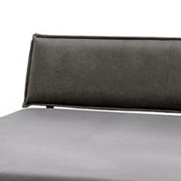 Lederlook antraciet