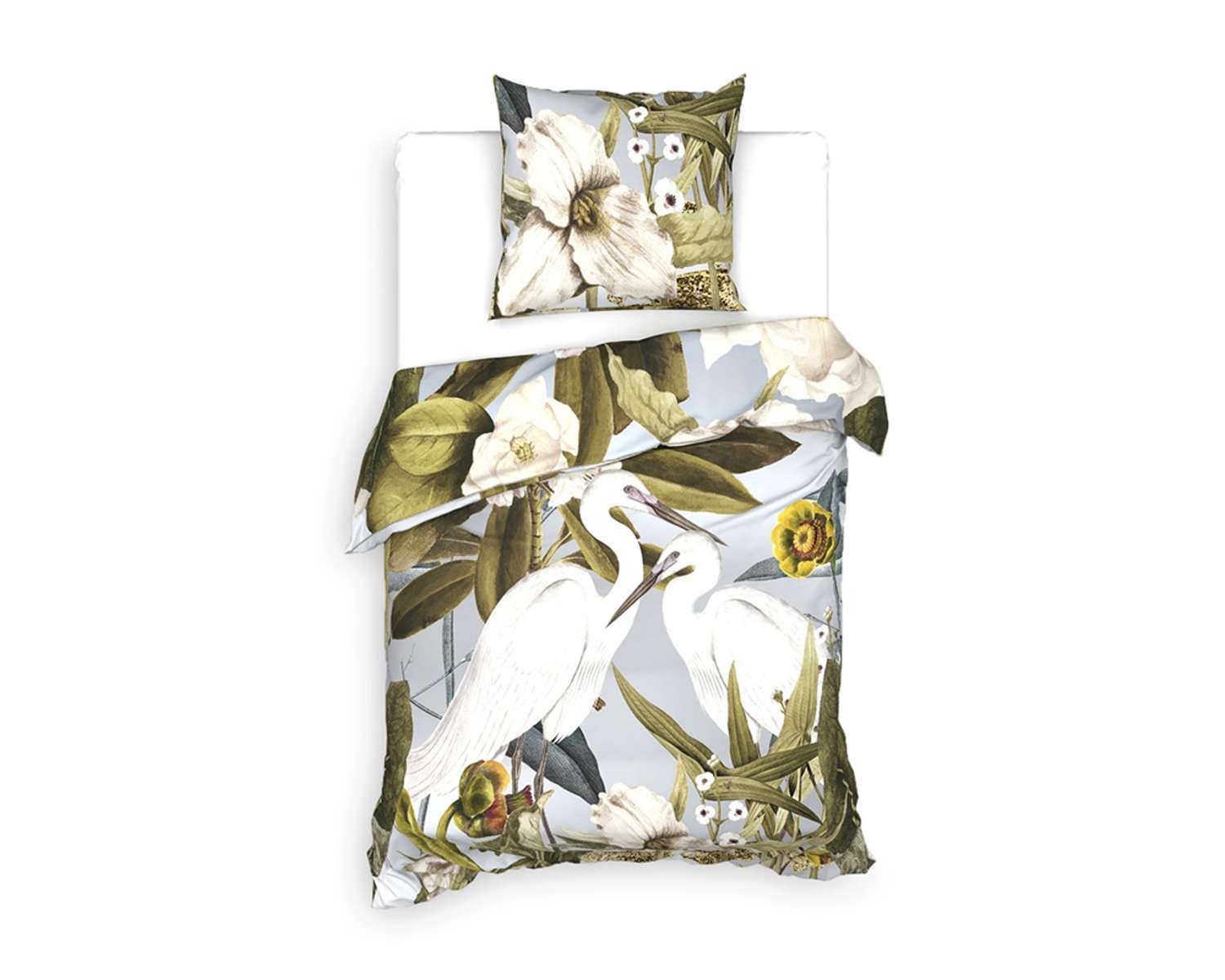 Dekbedovertrek Tussen de waterlelies 1 pers