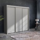 Voorraadmodel schuifdeurkast Royal 223x225 Zijde grijs