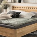 Bed eiken landelijk