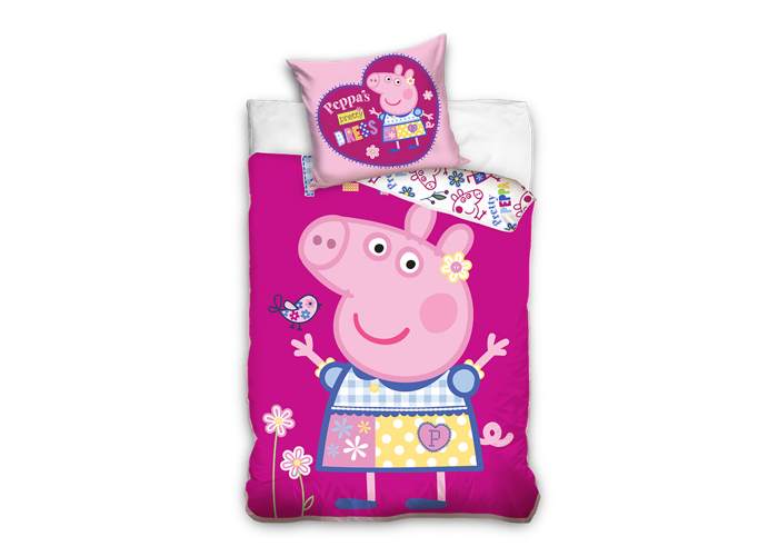 Kinder dekbedovertrek Peppa Pig