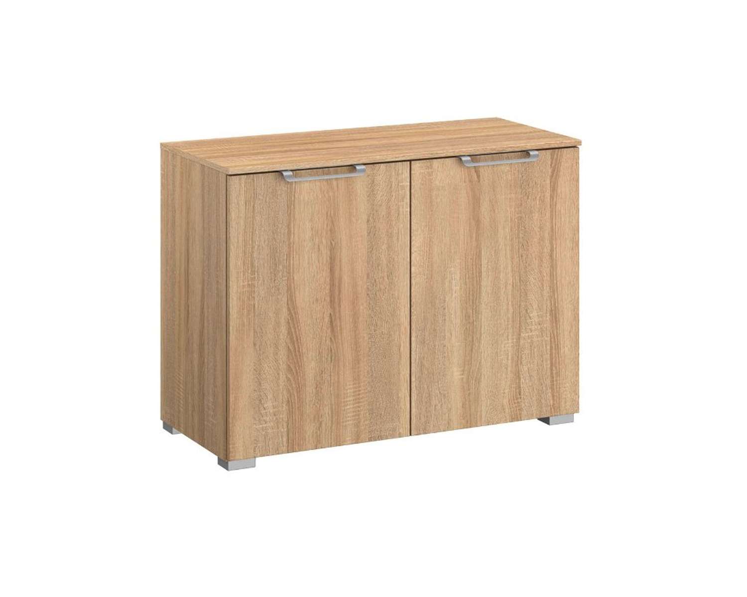 Zand eiken deurcommode 62cm hoog