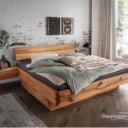 Eiken bed 180x200 met lade