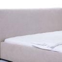 Showroommodel boxspringlook Cube bed hoofdbord