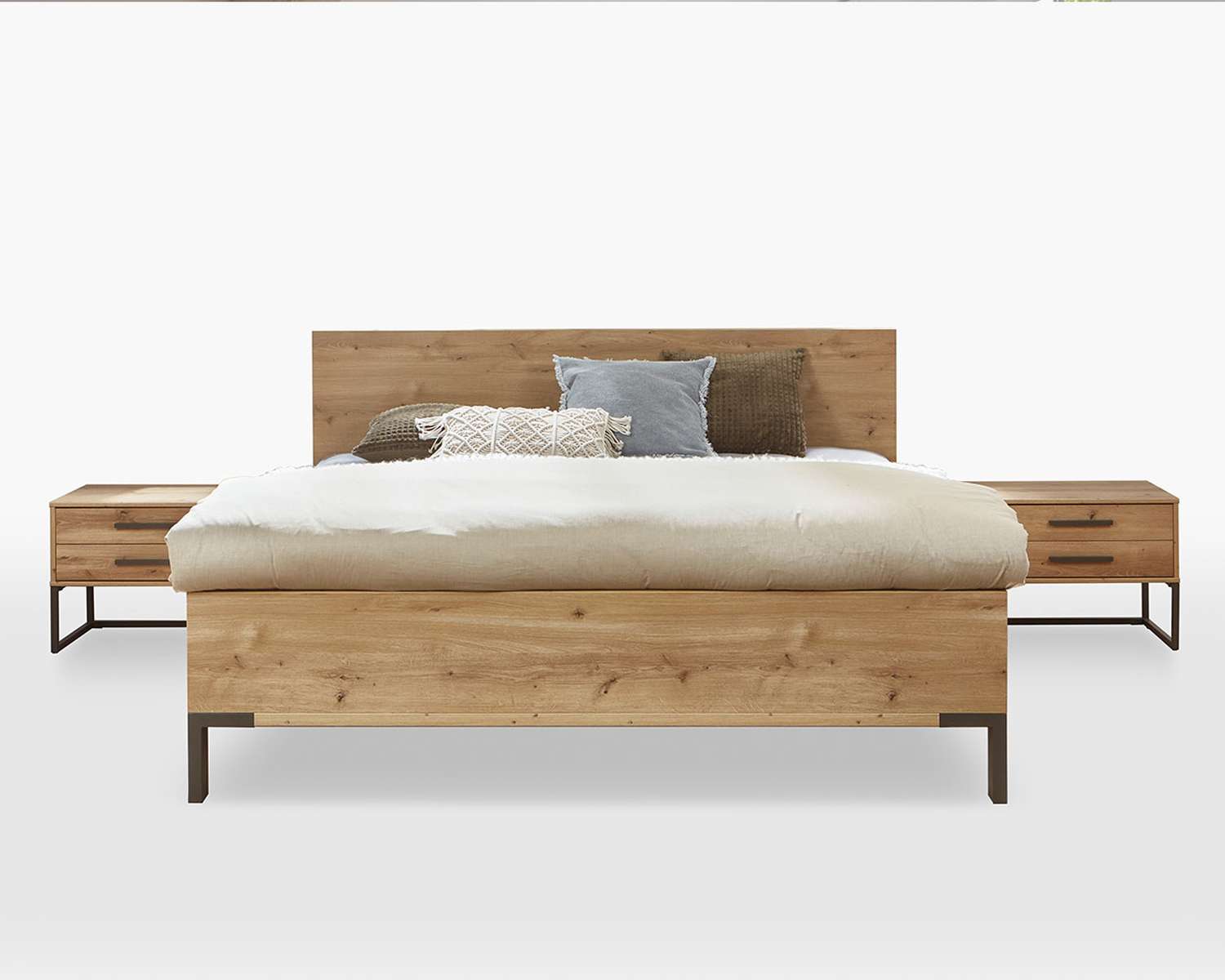 Tweepersoonsbed Comfort Urban nachtkastjes Tweepersoonsbed Comfort Urban nachtkastjes